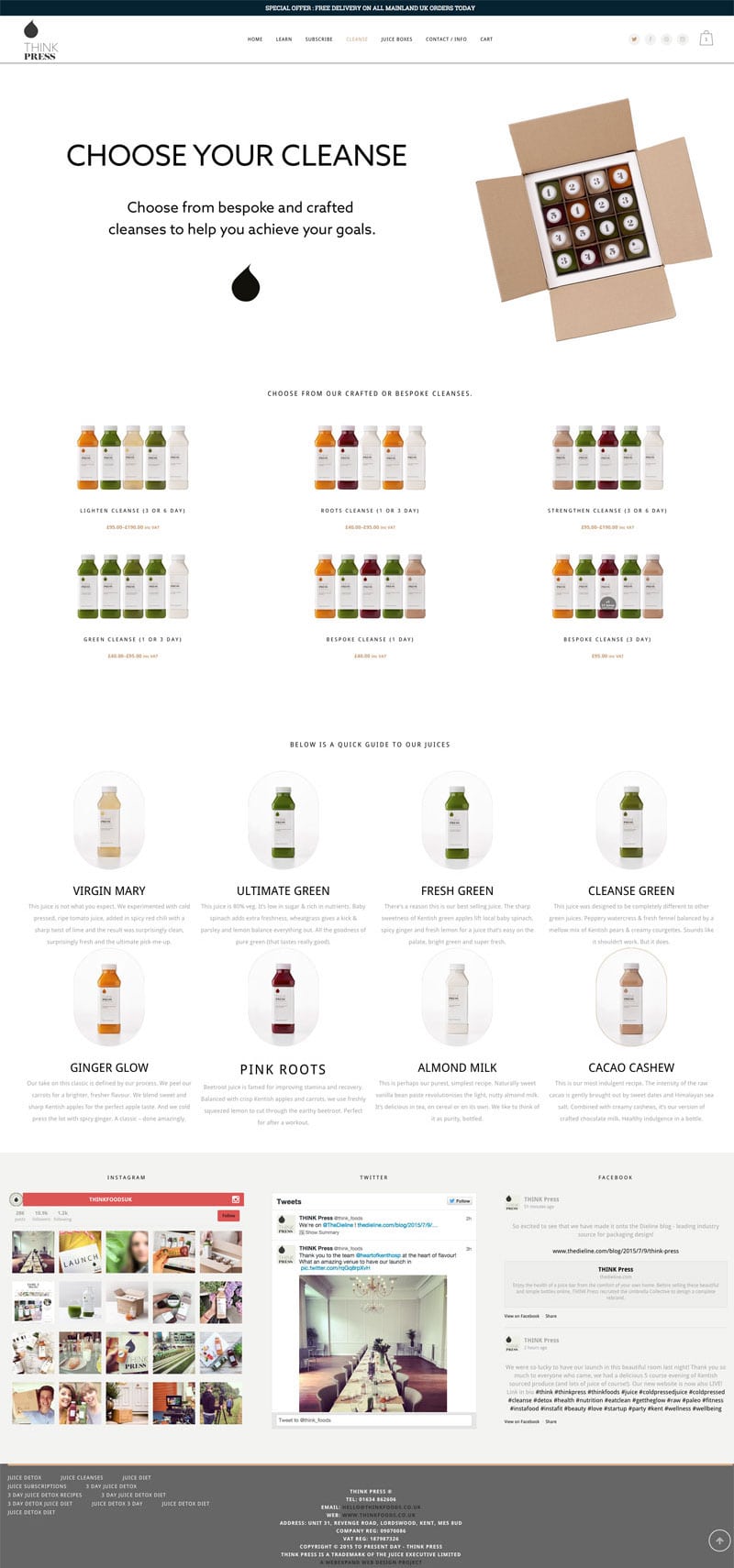 Food web design