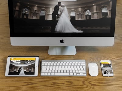 Photographer web design