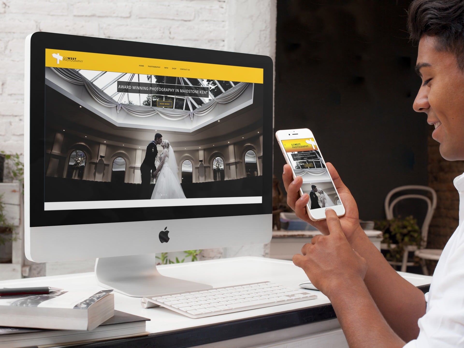 Photographer web design