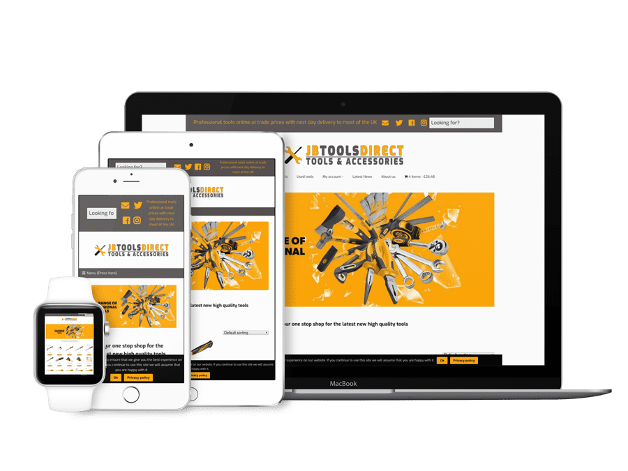 Tradesman website design