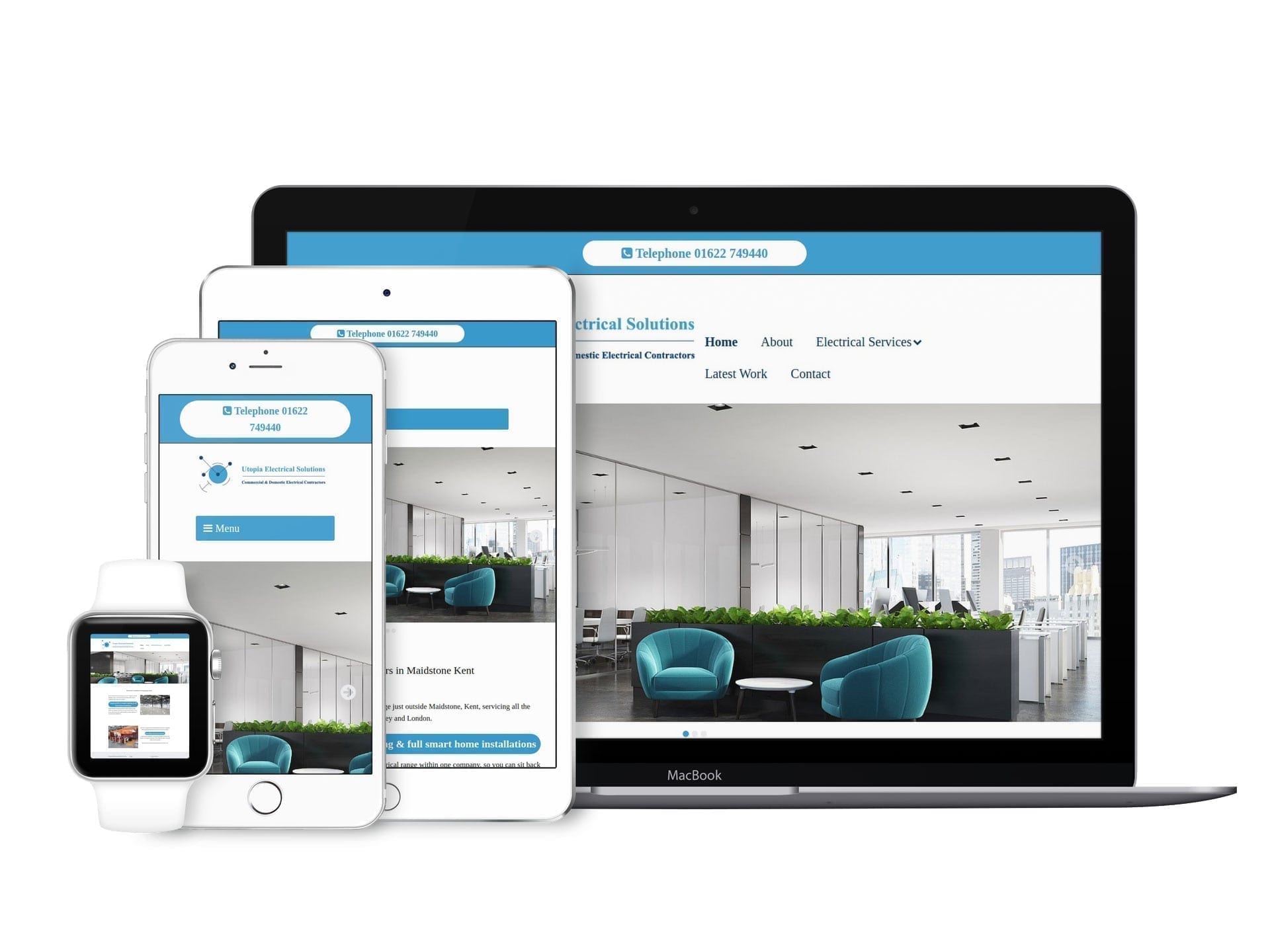 Electrician web design