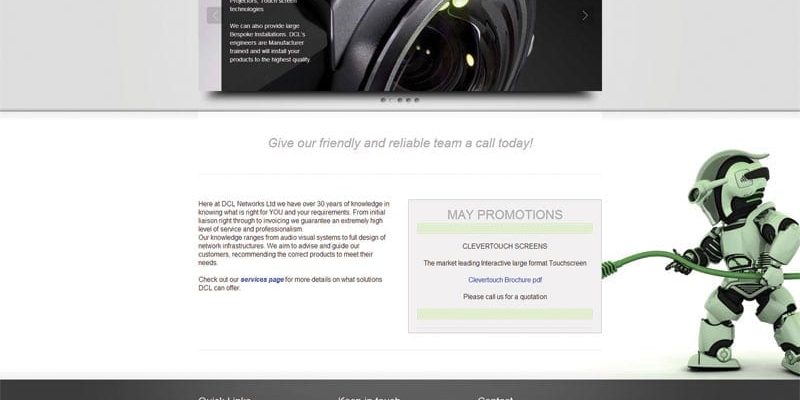 IT web design, Electricians website design