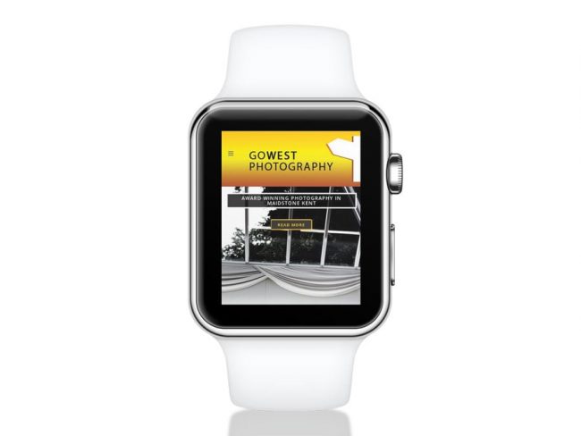 GoWest-iWatch-White-OPT Photographer web design