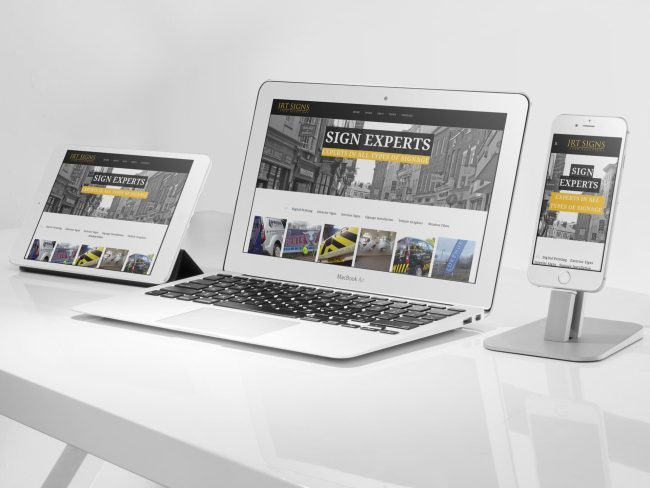 JRT-Signs-Responsive-Web-Design Web Design for Small Business