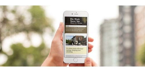 Restaurant web design