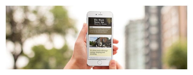 Restaurant web design