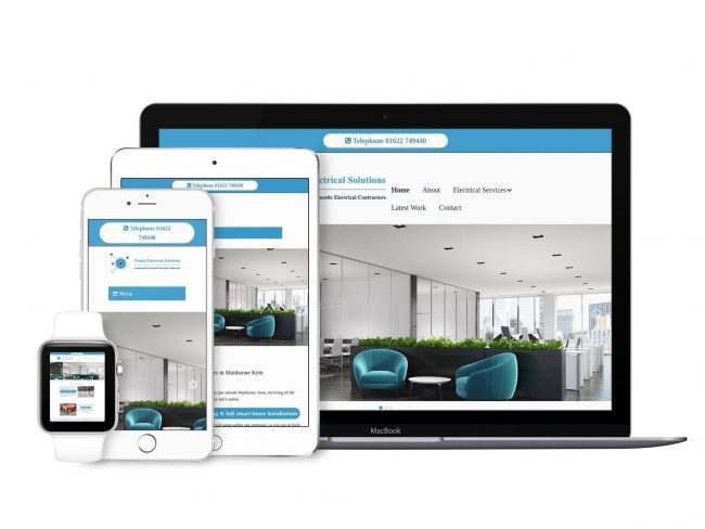 utopias-various Electrician web design