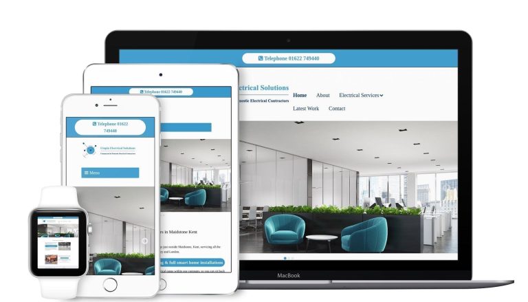 Electrician web design