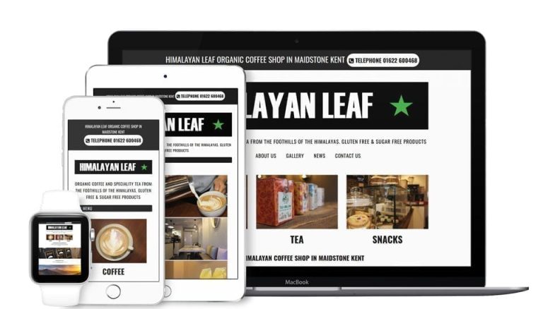 Coffee Shop Web Design