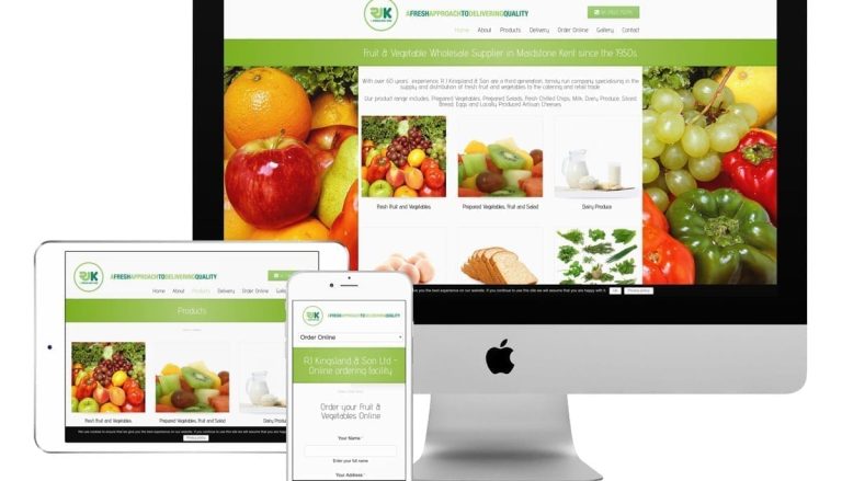 Kingslands-Website-Multi-Devices Maidstone web design