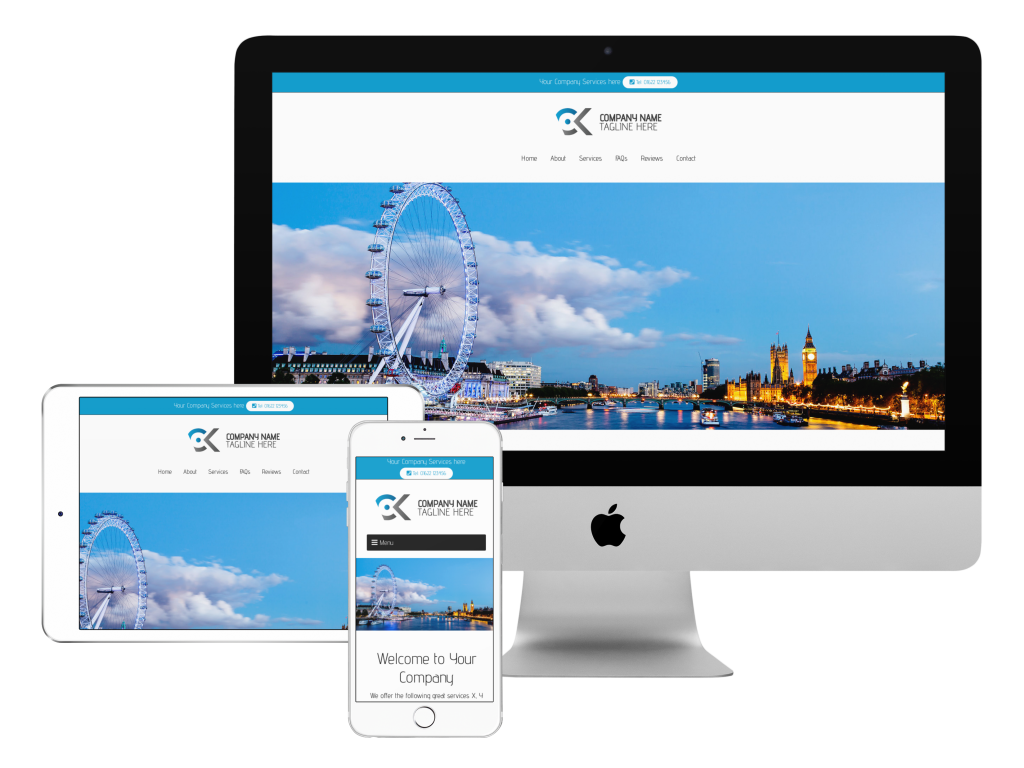 One Page Web Design