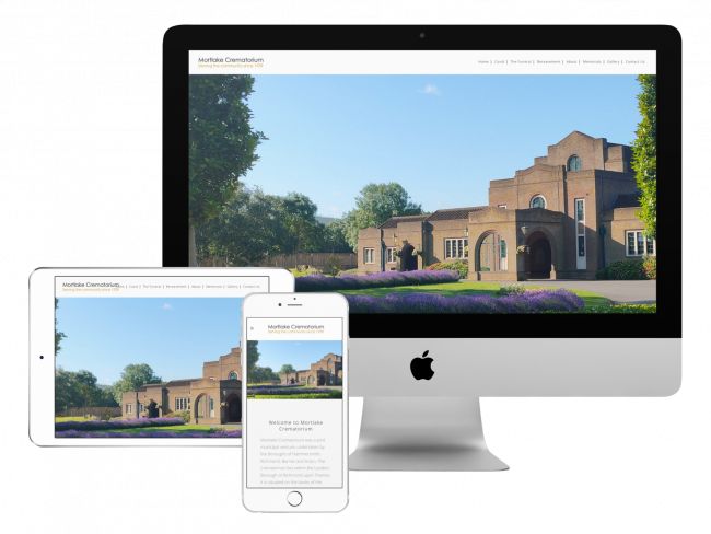 Crematorium / Funeral website
