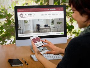 CM Carpets new website launch in Maidstone Kent