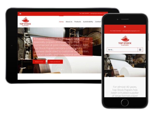 Top Stock Papers Ltd - large format speciality papers