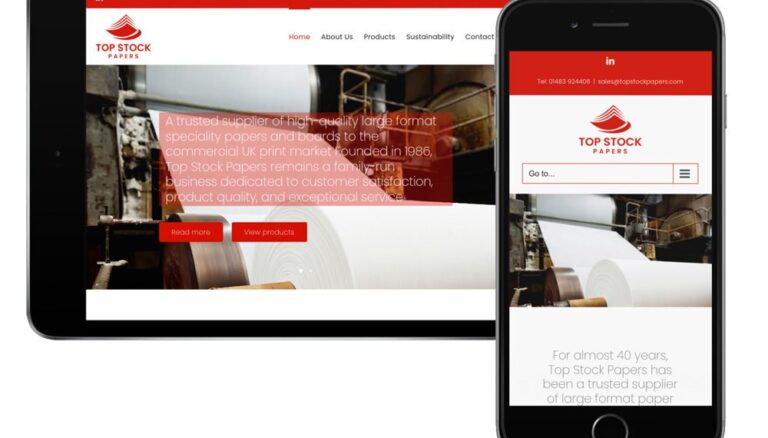 Top Stock Papers Ltd - large format speciality papers